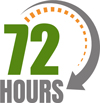 Turnaround time 72 Hours